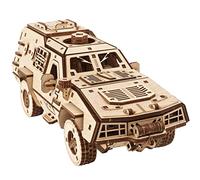 UGEARS Dozor-B Maquette en Bois a Construire Voiture - Puzzle 3D Bois Véhicule de Combat Mecanique - Casse Tete Adulte Construction Bois Puzles 3D pour Assembler et Améliorer la Créativité