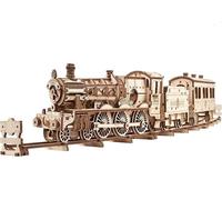 Ugears Hogwarts Express Wooden Mechanical Model Construction Game Doré