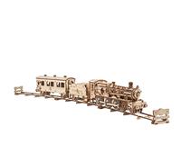 UGEARS Harry Potter Hogwarts Express Train en Bois à Construire - 3D Puzzle Maquette en Bois à Construire - Maquette mécanique pour Adulte - Puzzle 3D incluant Un Train, des Rails, Un Tender