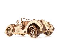 UGEARS Modèle en bois 3D à construire VM-01 Roadster Voiture miniature fonctionnante En contreplaqué