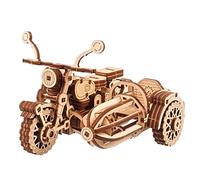 UGEARS Puzzle 3D en bois – Hagrid's Flying Motorbike™