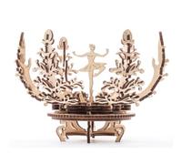 UGEARS La Fleure Mécanique en Bois - Casse-tête Modèle Puzzle 3D - Kit de Construction pour Enfants et Adultes