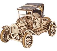 UGEARS Сlassic Model Car Kit - Puzzles 3D pour Adultes avec Toit Pliant et Moteur Fonctionnel à 4 Cylindres