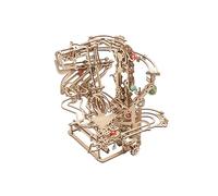 UGEARS Marble Circuit de Billes en Bois - Jeu Marble Run Circuit Bille bois avec palan à chaîne - Maquette en Bois a Construire Puzz