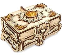 UGEARS Mécanique Boîte à Ambre à Bijoux Casse Tete Puzzle en Bois 3D-Jeu de Construction