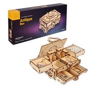 UGEARS Mécanique Boîte Antique à Bijoux Casse Tete Puzzle en Bois 3D-Jeu de Construction