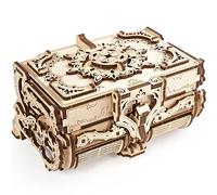 Puzzle 3D Ugears Coffre Marron