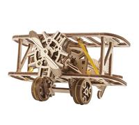 Ugears Mini-biplane Wooden Mechanical Model Doré