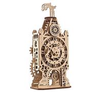 Ugears Old Clock Tower Puzzle 3D Marron Hauteur 20 cm