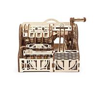 UGEARS Сonstruction Mecanique en Bois - Caisse Enregistreuse Puzzle 3D Adulte - Casse Tete Kit De Construction 3D - Kit Bricolage Mecanique en Bois 3D - Modele Mecanique de Maquette a Monter 70136