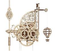 UGEARS Horloge mécanique en bois Aero Clock Doré Enfants