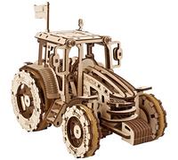 Le tracteur gagne- Puzzle 3D en bois