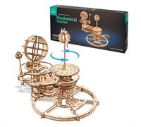 Maquette Système Solaire - UGEARS - Tellurion Mécanique - Kit en Bois - 249 Pièces - Instructions Multilingues