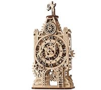 Mini Maquette en bois : Ancienne tour d'horloge