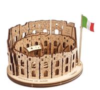 UGEARS Rome Colosseum Puzzles 3D pour Adultes - Kits de Construction de Modèles - Puzzle en Bois Passe-Temps pour Hommes - Rompecabezas 3D pour Adultos - Kit de Modèle en Bois à Construire