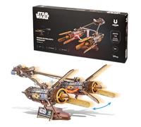 UGEARS Star Wars Anakin Skywalker's Podracer 3D Puzzle Bois Adulte - Maquette en Bois a Construire, Puzzle 3D, DIY Maquette Bateau, Construction Adulte, Casse Tete