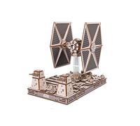 UGEARS Star Wars™ TIE Fighter™ Puzzle 3D Bois - Maquette en Bois a Construire - Puzzle 3D Adulte - Kit Créatif DIY - Maquette DIY Adulte Star Wars Cadeaux à Exposer