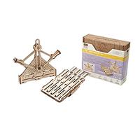UGEARS STEM Arithmetic kit Kit de modèle 2-en-1 - Puzzles 3D créatifs en Bois pour Adultes, Adolescents et Enfants - Kit de Science mécanique Bricolage - Puzzles 3D éducatifs