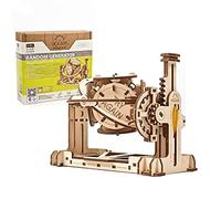 UGEARS STEM Jouets Puzzle 3D - Maquette en Bois à Construire - Puzzles 3D Bois avec Application - Maquette Casse Tête Adulte et Enfants 8+ (Générateur Aléatoire)