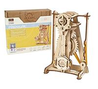 UGEARS STEM Jouets Puzzle 3D - STEM Kit de Construction mécanique en Bois - Puzzle Adulte - Kit scientifiques avec Application Modèle Mécanique pour Adultes et Enfants 8+ (Pendule)