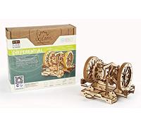 UGEARS STEM Jouets Puzzle 3D - STEM Kit de Construction mécanique en Bois - Puzzle Adulte - Kit scientifiques avec Application Modèle Mécanique pour Adultes et Enfants 8+ (Différentiel)