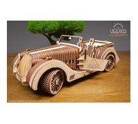 Ugears Roadster Wooden Mechanical Model Construction Game Doré