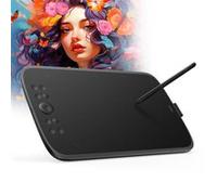 UGEE M908 10x6.25 Pouces Tablette Graphique avec Roulette de Défilement et 8 Touches de Raccourci, Stylet Passif avec 8192 Niveaux, Compatible with Windows/Mac/Android G