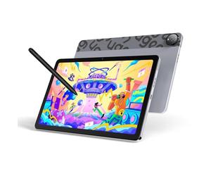 UGEE Pad sans ordinateur nécessaire, 6 Go + 128 Go - Tapis de dessin amusant 2K Ultra HD avec écran entièrement laminé, support de dessin pour tablette Android 14 pour batterie 7000 mAh + 18 W