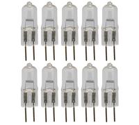 UGEFKMQ 10pcs halogène G6.35 20W 24V 50W GY6.35 Base Bi-Pin Basse Tension Perles Lampe 2700K blanc chaud dimmable 100 W