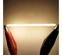 UGEFKMQ 50PCS Filaments LED ampoules Edison filaments LED Flexible DIY Lampe Pièces Diode d’éclairage Décoration 54mm/2700K