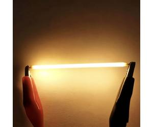 UGEFKMQ 50PCS Filaments LED ampoules Edison filaments LED Flexible DIY Lampe Pièces Diode d’éclairage Décoration 38mm/2200K