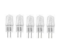 UGEFKMQ 5Pc Ampoules Halogènes G4 220V 10W 20W 35W 50W Ampoule Halogene G4 Lampe De Base À Broche Halogène Lampe Halogène G4 Blanc Chaud 50W