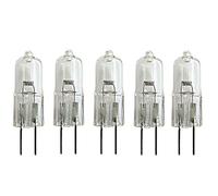 UGEFKMQ 5Pc Ampoules Halogènes G4 24V 20W Petites Ampoule Halogène Capsule G4 Blanc Chaud Dimmable Pour Feux De Signalisation, Éclairage Sur Rail,10W
