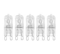 UGEFKMQ Ampoule G9 230V 20W 40W 60W Blanc Chaud Dimmable G9 Lampe À Capsule Transparente G9 Ampoule Halogène Convient Pour Les Lampes De Plafond,Les Lampes Murales 5Pc 40W