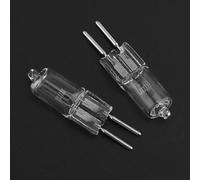 UGEFKMQ Ampoule halogène G5.3 20W 35W 50W 75W 100W Lampe halogène G5.3 12V / 24V / 36V / 220V Lampe à capsule transparente Ampoule de travail mécanique 10PC 35W