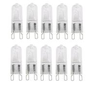 UGEFKMQ Ampoules Halogène Capsule G9 230V 60W Capsule Ampoules Halogènes G9 Lampe Halogène G9 Bi-Pin Blanc Chaud Dimmable 10Pc 40W
