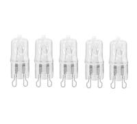 UGEFKMQ Ampoules Halogènes G9 230V 60W Ampoule Capsule Halogène G9 T4 Bi-Pin Lampe Halogène G9 Blanc Chaud Dimmable 5Pc 25W