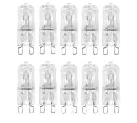 UGEFKMQ Capsules Ampoule G9 230V 20W Blanc Chaud Dimmable Lampe À Capsule Transparente G9 Ampoule Halogène Convient Pour Les Lampes De Plafond,Les Lampes Murales 10Pc 60W