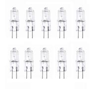 UGEFKMQ G4 Halogène Ampoule Ampoules Halogènes G4 20W 12V, Ampoule À Capsule Blanche Chaude Pour Changement D'Ampoule, 10 Pièces,10W