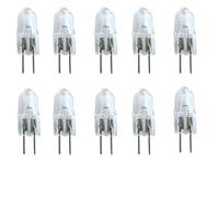 UGEFKMQ G4 Halogène Ampoule Lampe À Capsule De Lampe À Base De Broche Halogène G4 12V 10 Pièces,35W