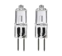 UGEFKMQ G5.3 Lampe halogène 24V 35W Capsule Transparente Ampoule halogène G5.3 24V 75W 100W 150W 250W Dimmable pour l’éclairage paysager, lustres blanc chaud 20PC 50W