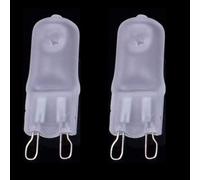 UGEFKMQ G9 40W 230V Ampoules halogènes à lentille givrée Lampes halogènes à capsule G9 230V 20W Ampoule blanc chaud Dimmable 10PCS 20W