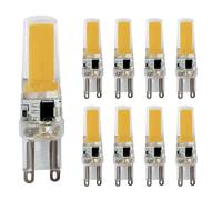 UGEFKMQ G9 LED Lampen 5W 230V Dimmable Equivalent 40-50 Watt Halogène Lampe LED G9 Ampoule Pour Chambre, Salon, Cuisine 10PCS Blanc Chaud