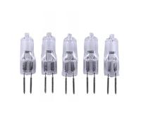 UGEFKMQ Halogène Ampoule G5.3 Ampoules Halogènes G5.3 20W 12V, Ampoules À Capsule Blanc Chaud À Intensité Variable,20W,5 Pièces