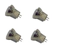 UGEFKMQ Halogène Mr8 Ampoule 4 Pièces Lampes Halogènes 12 V 6 V Mr8 Phare Halogène Mr8 12 V Phare 5 W 10 W 20 W Petit Mini Projecteur Mr8,6V,35W