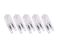 UGEFKMQ Lampe De Base À Broche Halogène G9 Ampoule 40W 230V G9 Ampoules Halogènes 2 Broches Xénon Petite Ampoule G9 25W 230V Blanc Chaud 5Pc 60W