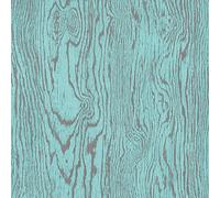 Ugepa J65001 Papier peint intissé Motif bois Bleu