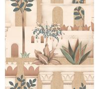 Ugépa papier peint intissé Nomade M65908 10.05 x 0.53 m beige architecture