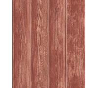 UGEPA papier peint intissé rouge J86810 Holzbohlen