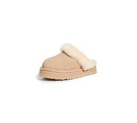 UGG Chausson DISQUETTE en daim beige (Sand) Taille 40